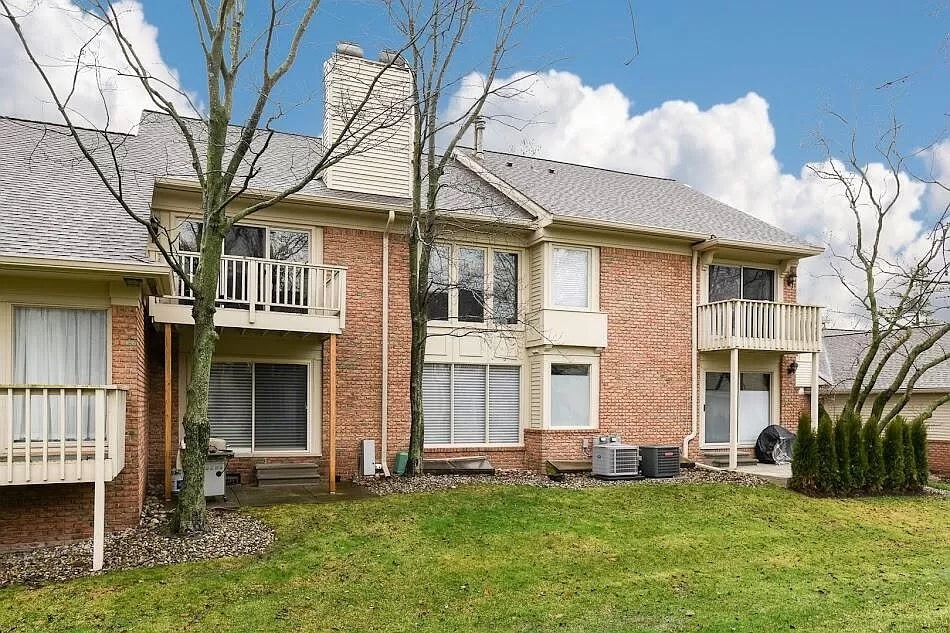 a large lawn in front of a house